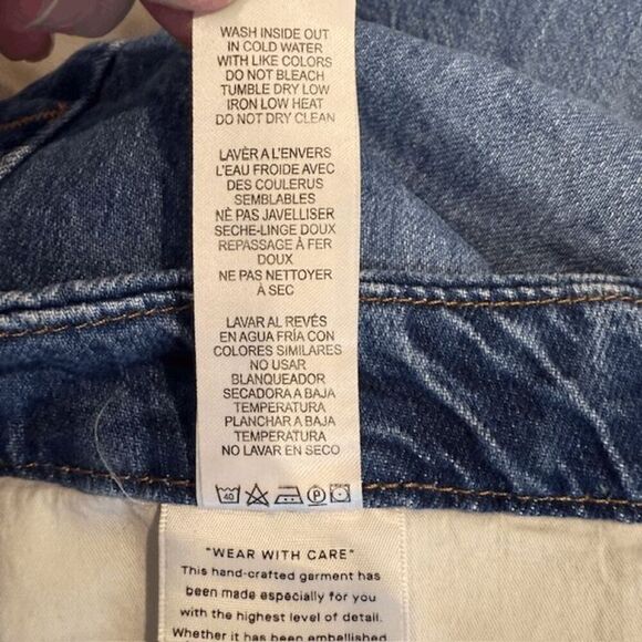 NWT Good American Good 90's Relaxed Loose Jeans Indigo Wash Size 8 / 29 - Picture 10 of 15